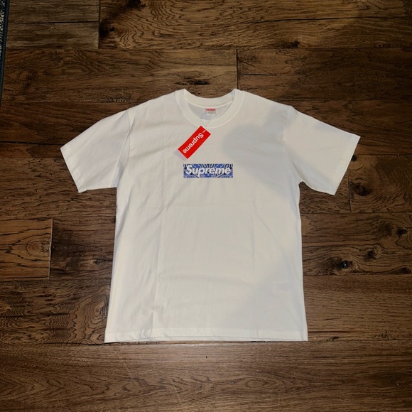 White Supreme Shirt Large New - Picture 1 of 7